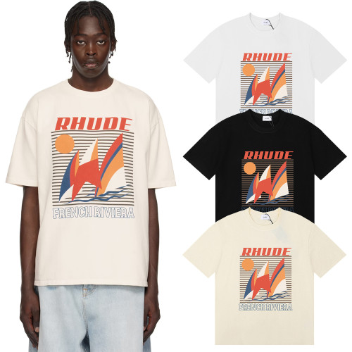 SMCL-1623 High Quality Rhude Cotton Shirt