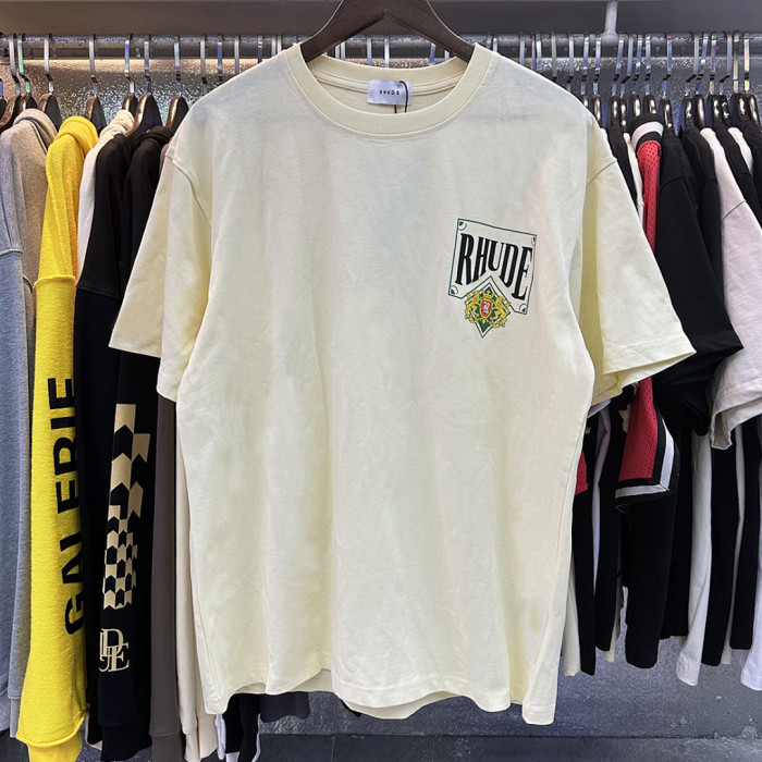 SMCL-1697 High Quality Rhude Cotton Shirt