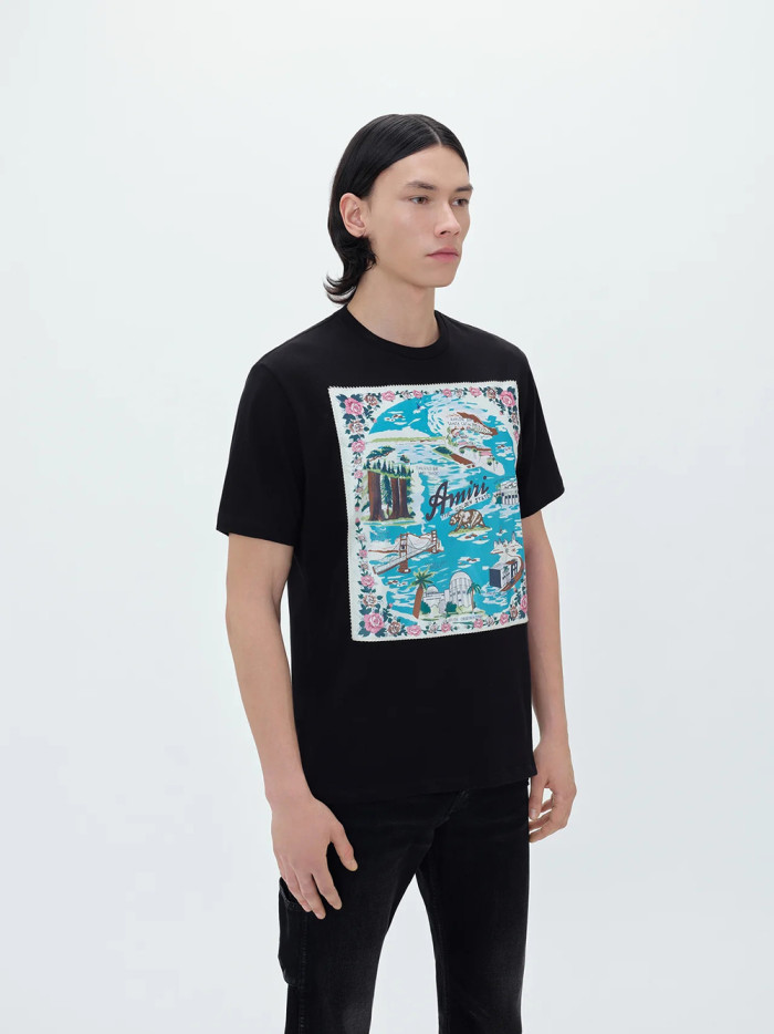 SMCL-1788 High Quality Amiri Cotton Shirt
