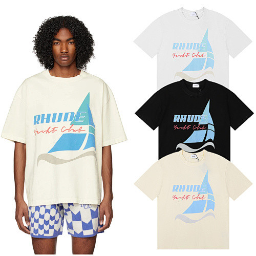 SMCL-1694 High Quality Rhude Cotton Shirt