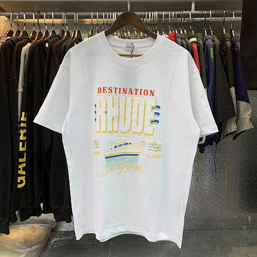 SMCL-1699 High Quality Rhude Cotton Shirt