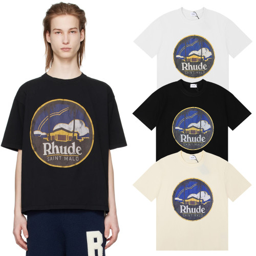 SMCL-1663 High Quality Rhude Cotton Shirt