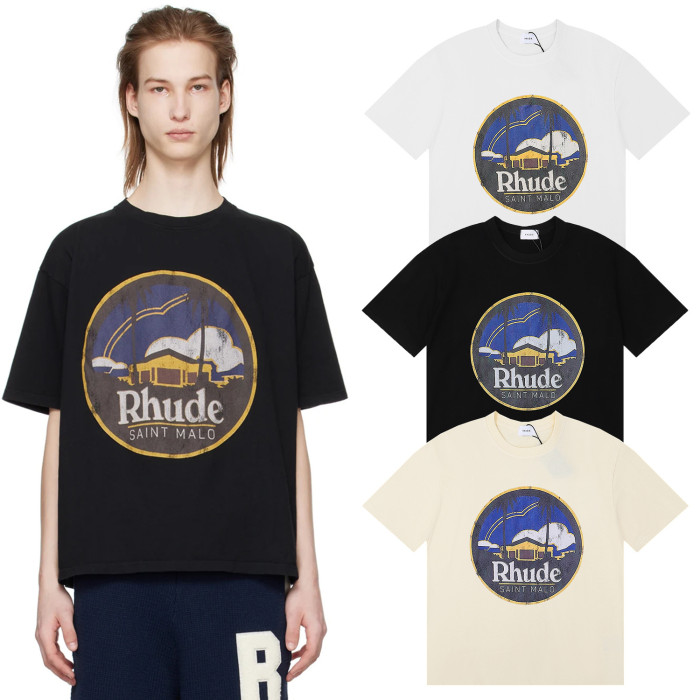 SMCL-1663 High Quality Rhude Cotton Shirt