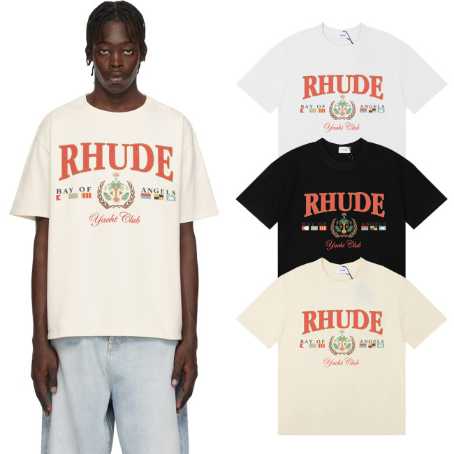 SMCL-1625 High Quality Rhude Cotton Shirt