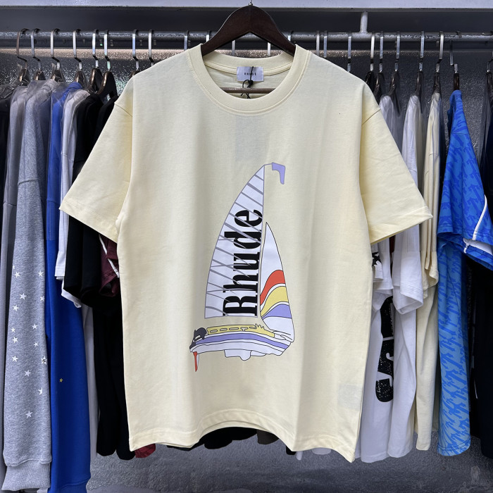 SMCL-1655 High Quality Rhude Cotton Shirt
