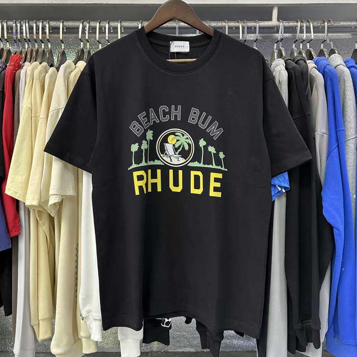 SMCL-1671 High Quality Rhude Cotton Shirt