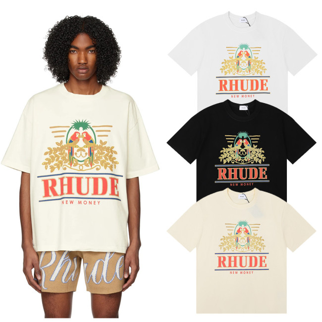 SMCL-1695 High Quality Rhude Cotton Shirt