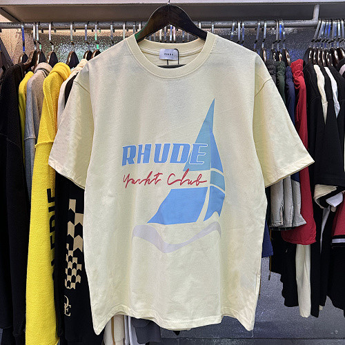SMCL-1694 High Quality Rhude Cotton Shirt