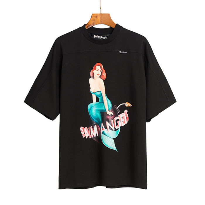 SMCL-2076 High Quality Palm Angels Cotton Shirt