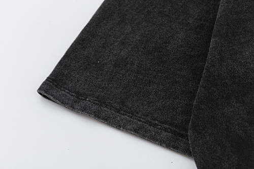 SMCL-1980 High Quality FOG Essentials Retro 240g Cotton Shirt