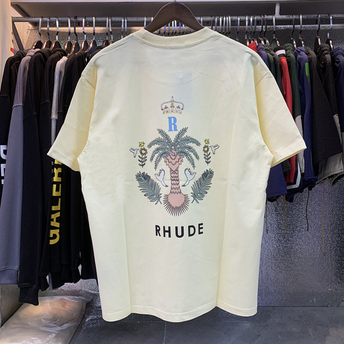 SMCL-1702 High Quality Rhude Cotton Shirt
