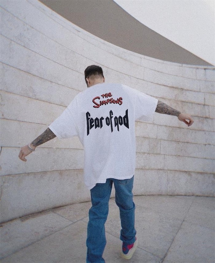 SMCL-1985 High Quality FOG Essentials Retro 240g Cotton Shirt