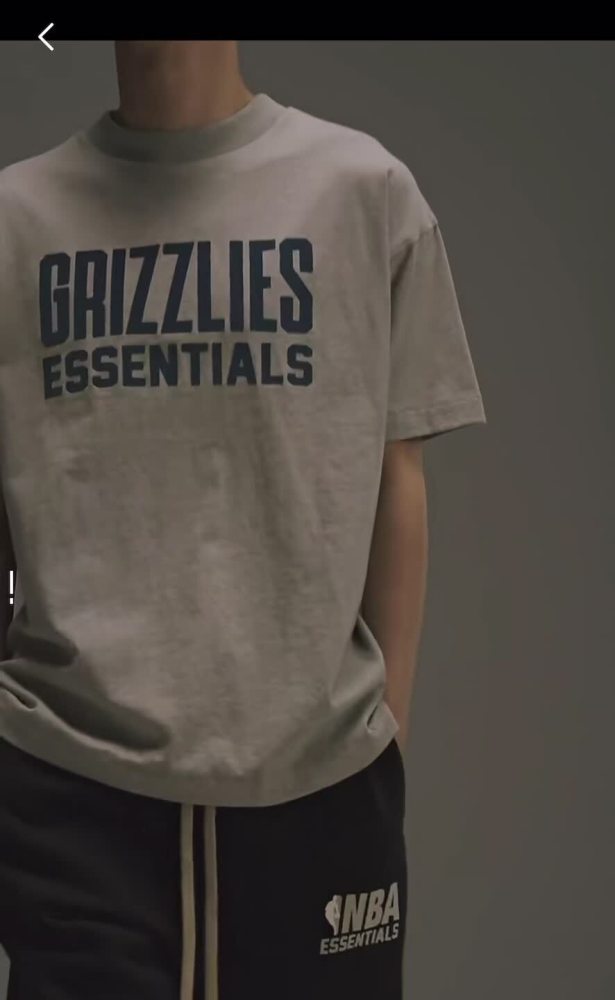 SMCL-1820 High Quality FOG Essentials 280g Cotton Shirt