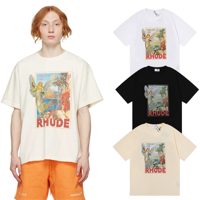 SMCL-1728 High Quality Rhude Cotton Shirt