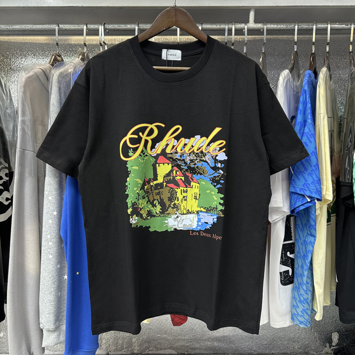 SMCL-1637 High Quality Rhude Cotton Shirt