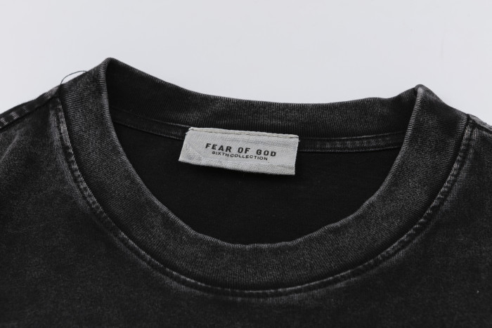 SMCL-1980 High Quality FOG Essentials Retro 240g Cotton Shirt