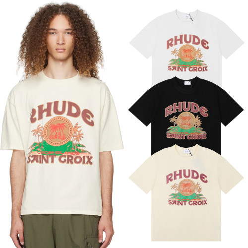 SMCL-1679 High Quality Rhude Cotton Shirt