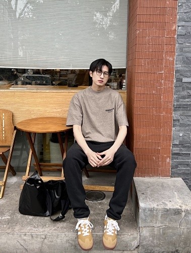 SMCL-1809 High Quality FOG Essentials 280g Cotton Shirt