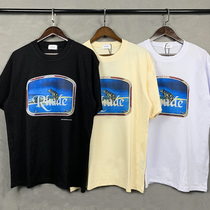 SMCL-1736 High Quality Rhude Cotton Shirt