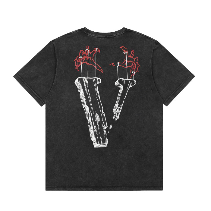 SMCL-2193 High Quality Vlone Retro Cotton Shirt