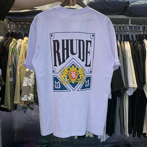 SMCL-1719 High Quality Rhude Cotton Shirt