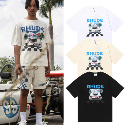 SMCL-1718 High Quality Rhude Cotton Shirt