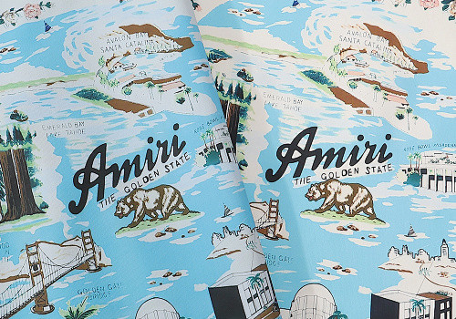 SMCL-1788 High Quality Amiri Cotton Shirt