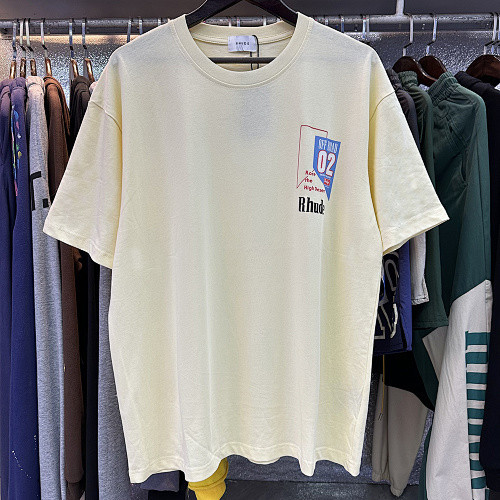 SMCL-1686 High Quality Rhude Cotton Shirt
