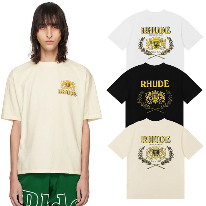 SMCL-1652 High Quality Rhude Cotton Shirt