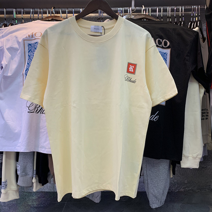 SMCL-1716 High Quality Rhude Cotton Shirt