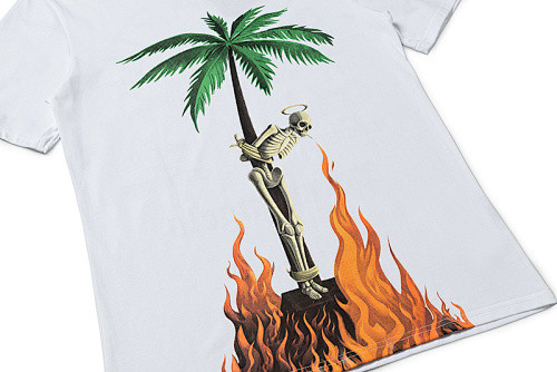 SMCL-2074 High Quality Palm Angels Cotton Shirt