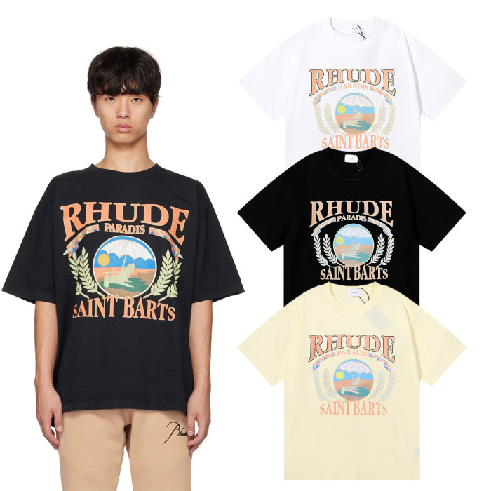 SMCL-1705 High Quality Rhude Cotton Shirt