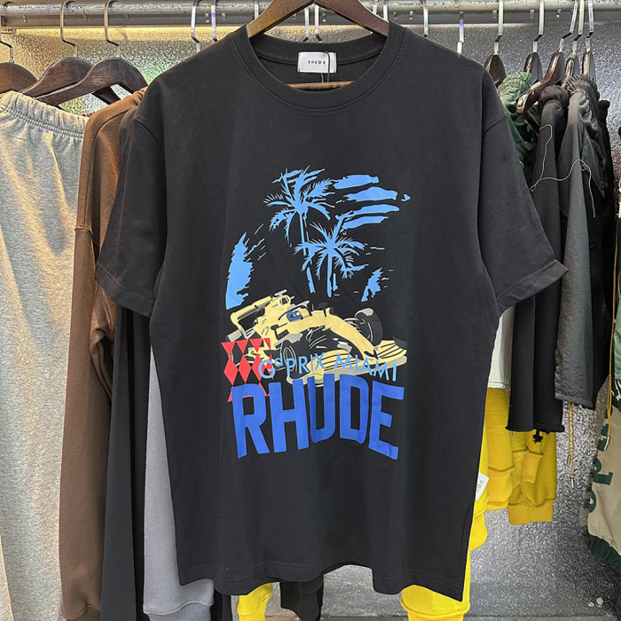 SMCL-1689 High Quality Rhude Cotton Shirt