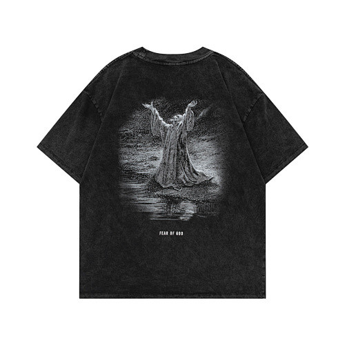 SMCL-1983 High Quality FOG Essentials Retro 240g Cotton Shirt