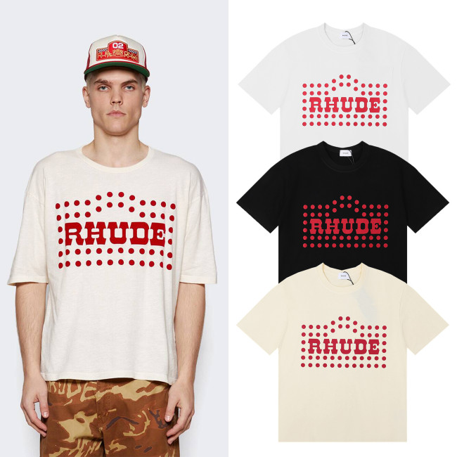 SMCL-1656 High Quality Rhude Cotton Shirt