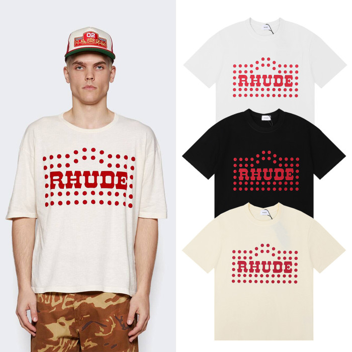 SMCL-1656 High Quality Rhude Cotton Shirt