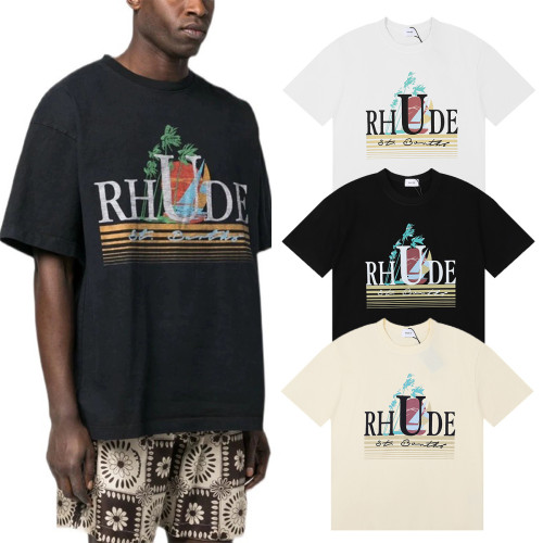 SMCL-1682 High Quality Rhude Cotton Shirt