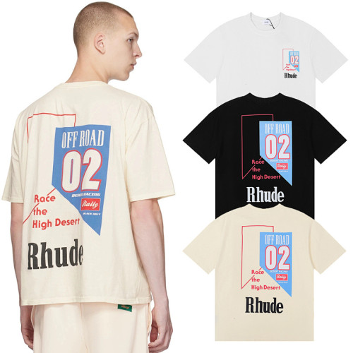 SMCL-1686 High Quality Rhude Cotton Shirt