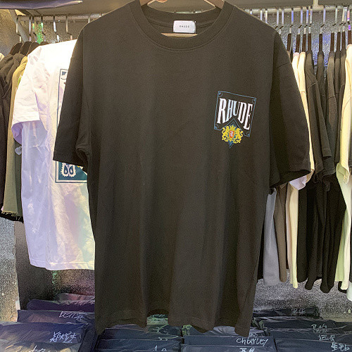 SMCL-1719 High Quality Rhude Cotton Shirt