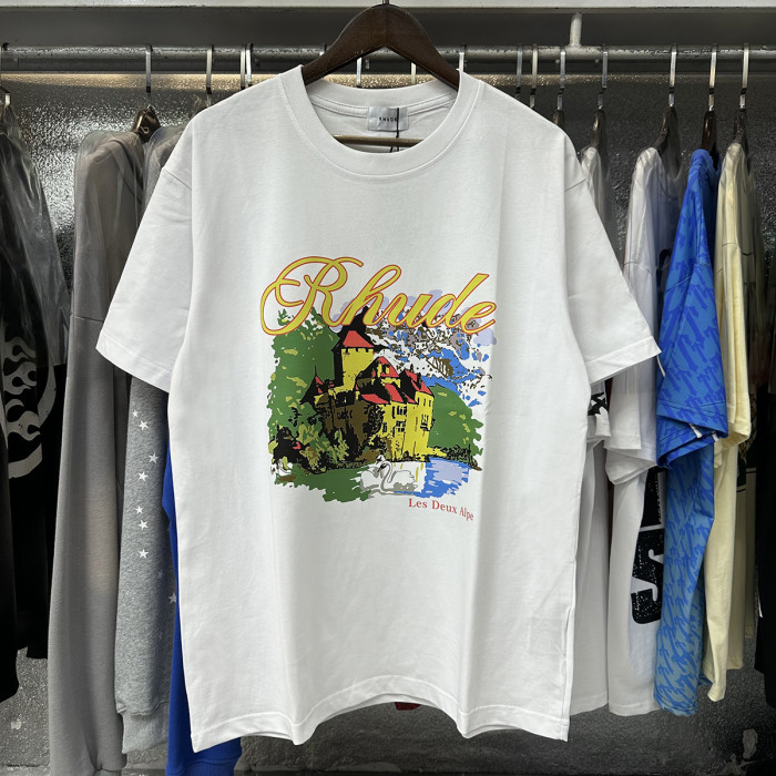 SMCL-1637 High Quality Rhude Cotton Shirt