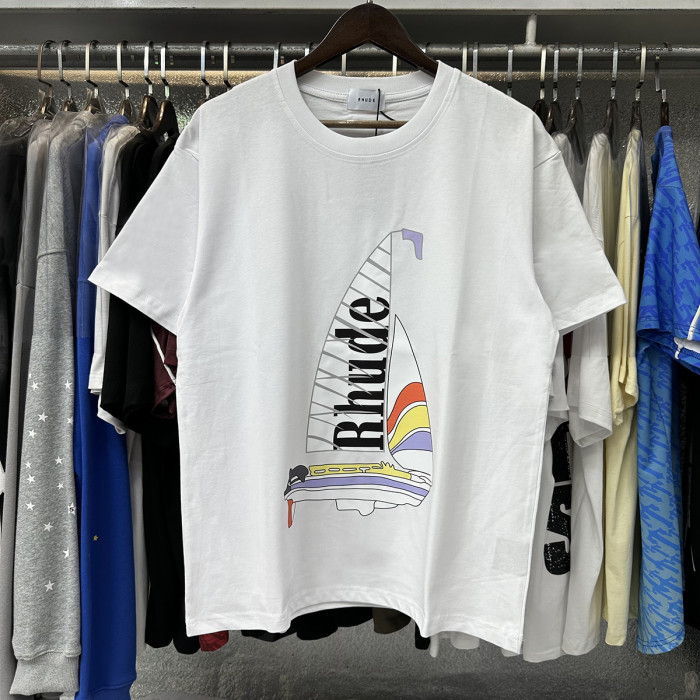 SMCL-1655 High Quality Rhude Cotton Shirt