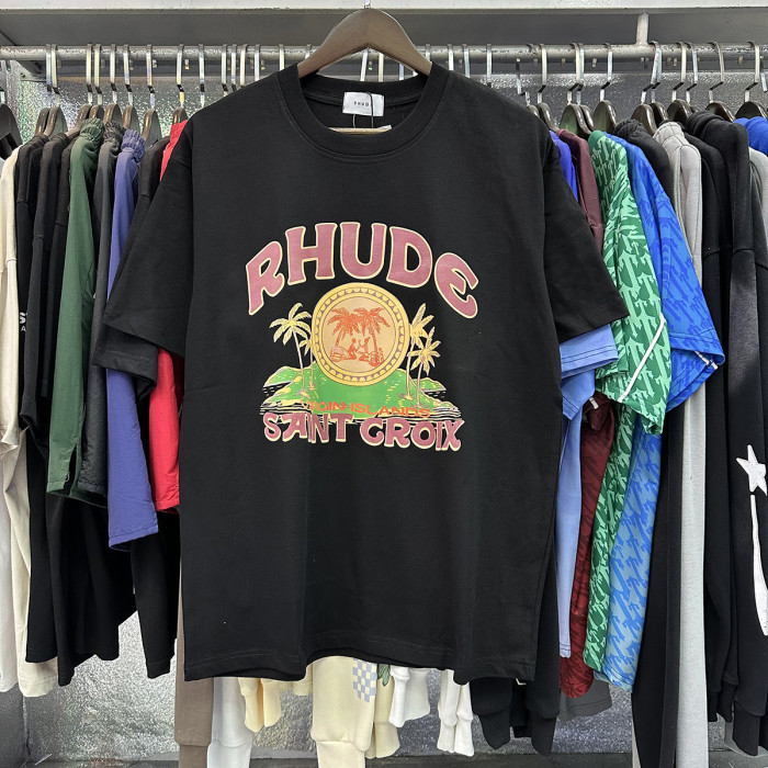 SMCL-1679 High Quality Rhude Cotton Shirt