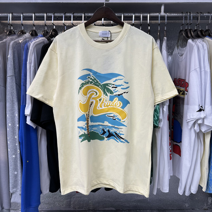 SMCL-1660 High Quality Rhude Cotton Shirt
