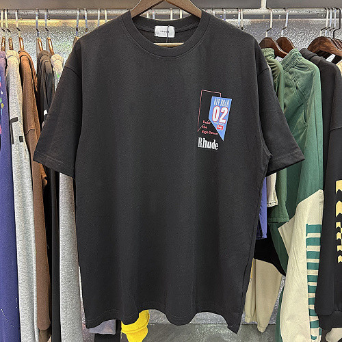 SMCL-1686 High Quality Rhude Cotton Shirt