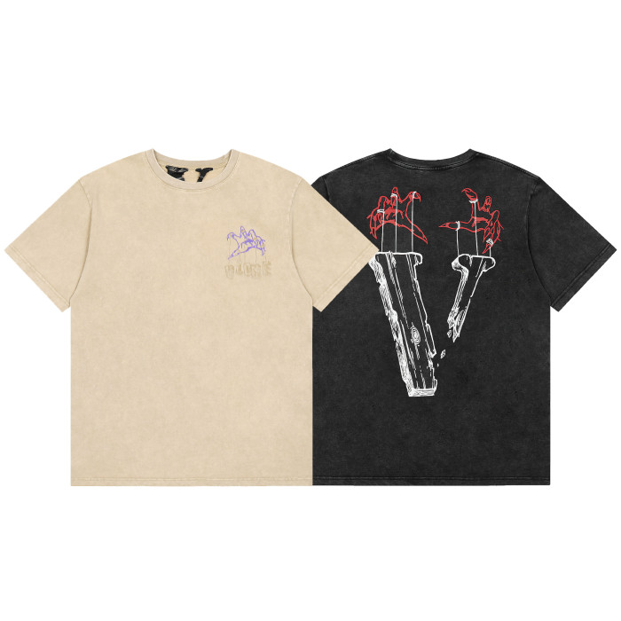 SMCL-2193 High Quality Vlone Retro Cotton Shirt