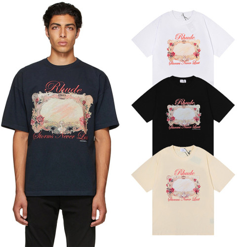 SMCL-1726 High Quality Rhude Cotton Shirt