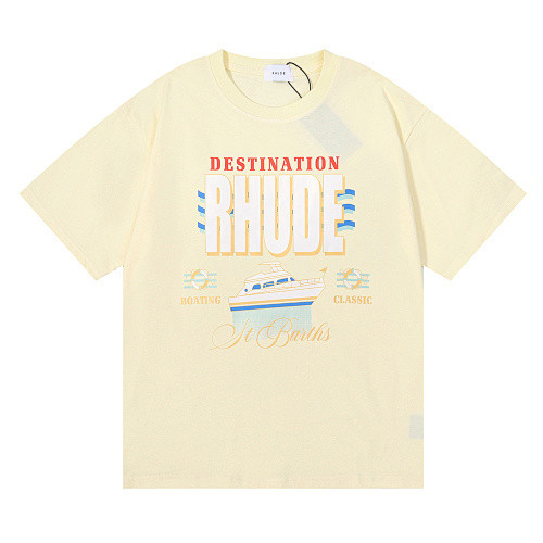 SMCL-1699 High Quality Rhude Cotton Shirt