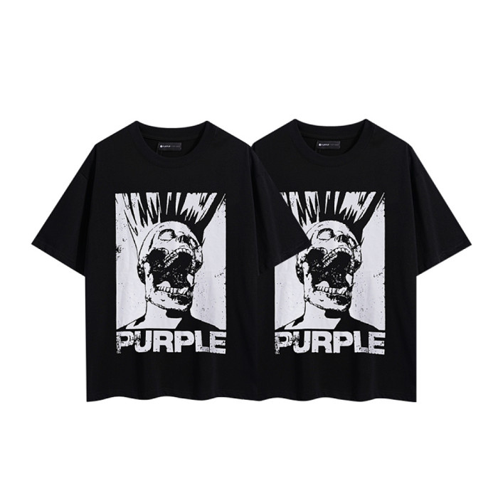 SMCL-2567 High Quality Purple Brand 240g Cotton Shirt
