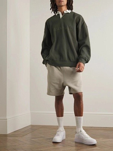 SMCL-2501 High Quality FOG Essentials Cotton Sport Shorts