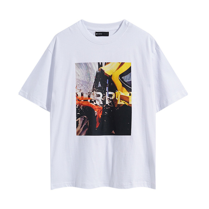 SMCL-2559 High Quality Purple Brand 240g Cotton Shirt